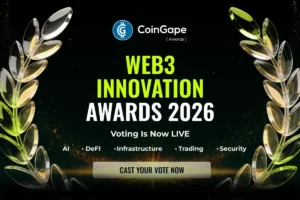 Voting Is Now Open for CoinGape Web3 Innovation Awards 2026: Vote for Top Crypto Innovators