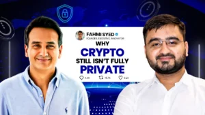 Is Blockchain Transparency Killing Crypto Adoption? Fahmi Syed on Midnight Network and the Case for Privacy-First Infrastructure
