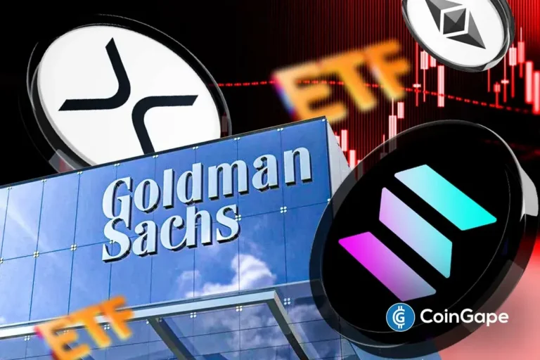 Goldman Sachs Cautiously Optimistic on Crypto Market in H2, Recommends COIN & HOOD