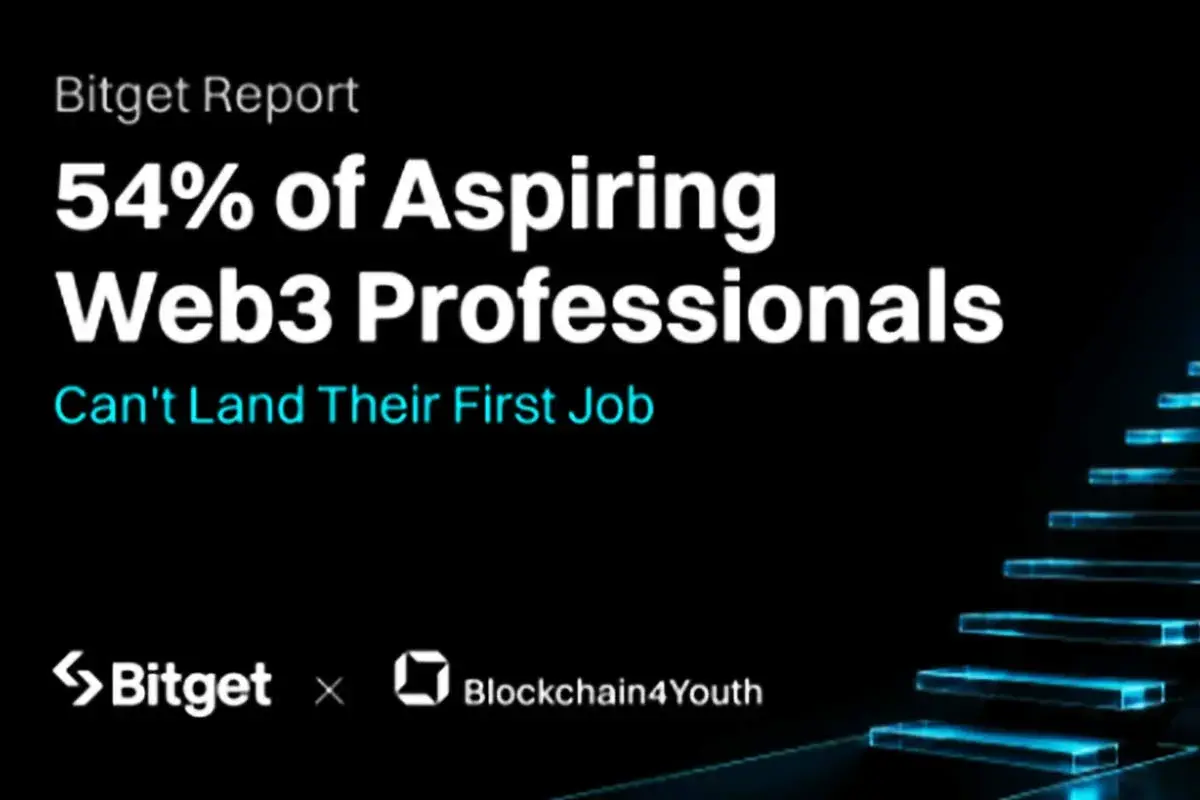 54% of Aspiring Web3 Professionals Can't Land Their First Job Bitget Report