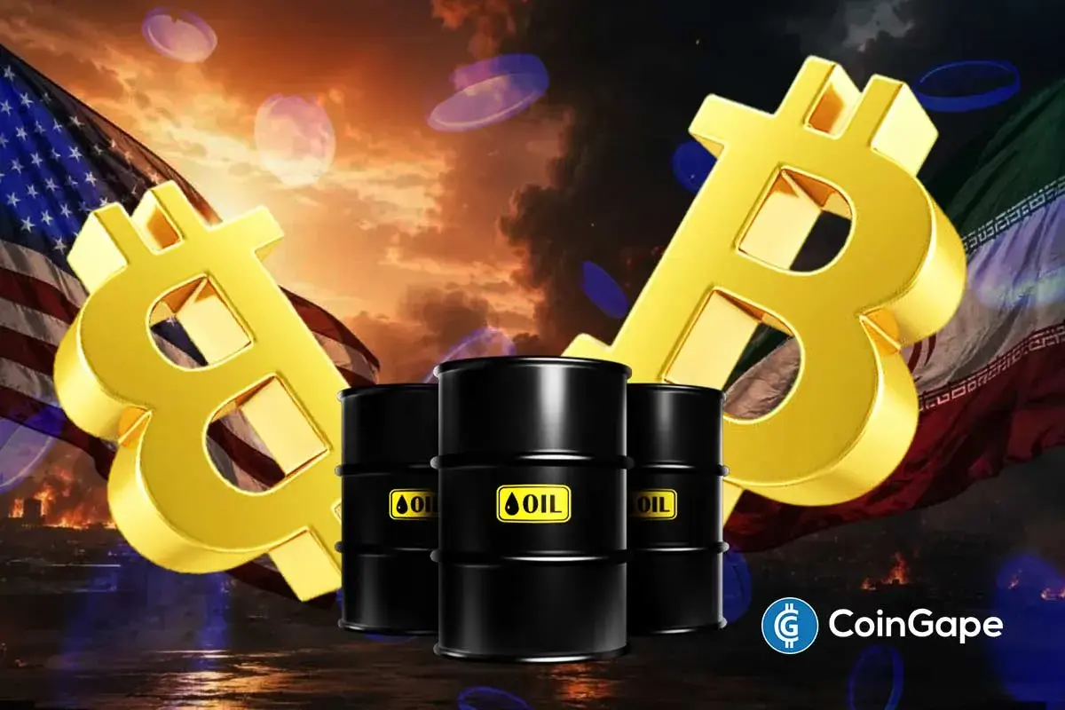 Bitcoin Loses Key SMA Support as Fresh US Strikes on Iran Lift Oil Prices, Fuel Risk-Off Sentiment