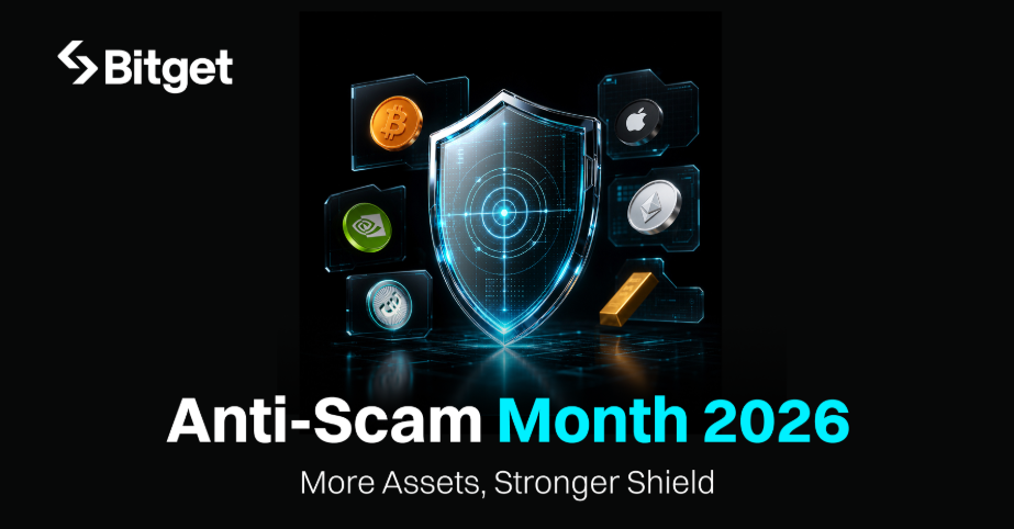 Bitget Launches Anti-Scam Month as Multi-Asset Fraud Loss Hits $442 B