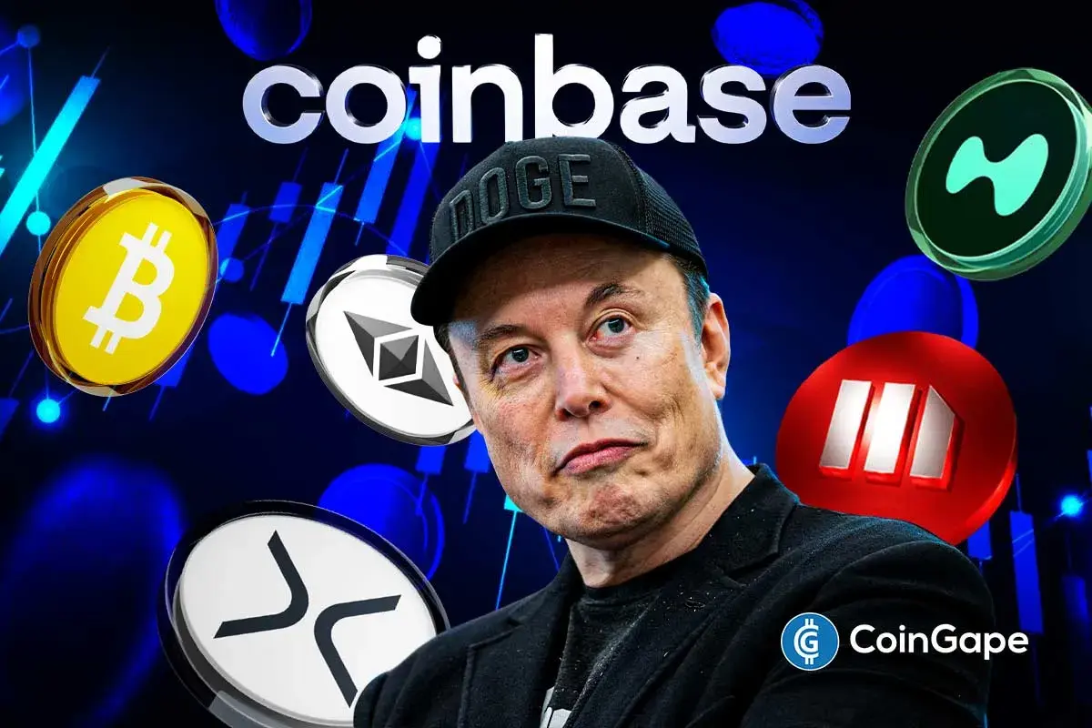 Elon Musk’s X Launches 'Big Charts' for BTC, ETH, XRP, HYPE, MSTR, COIN, & Others