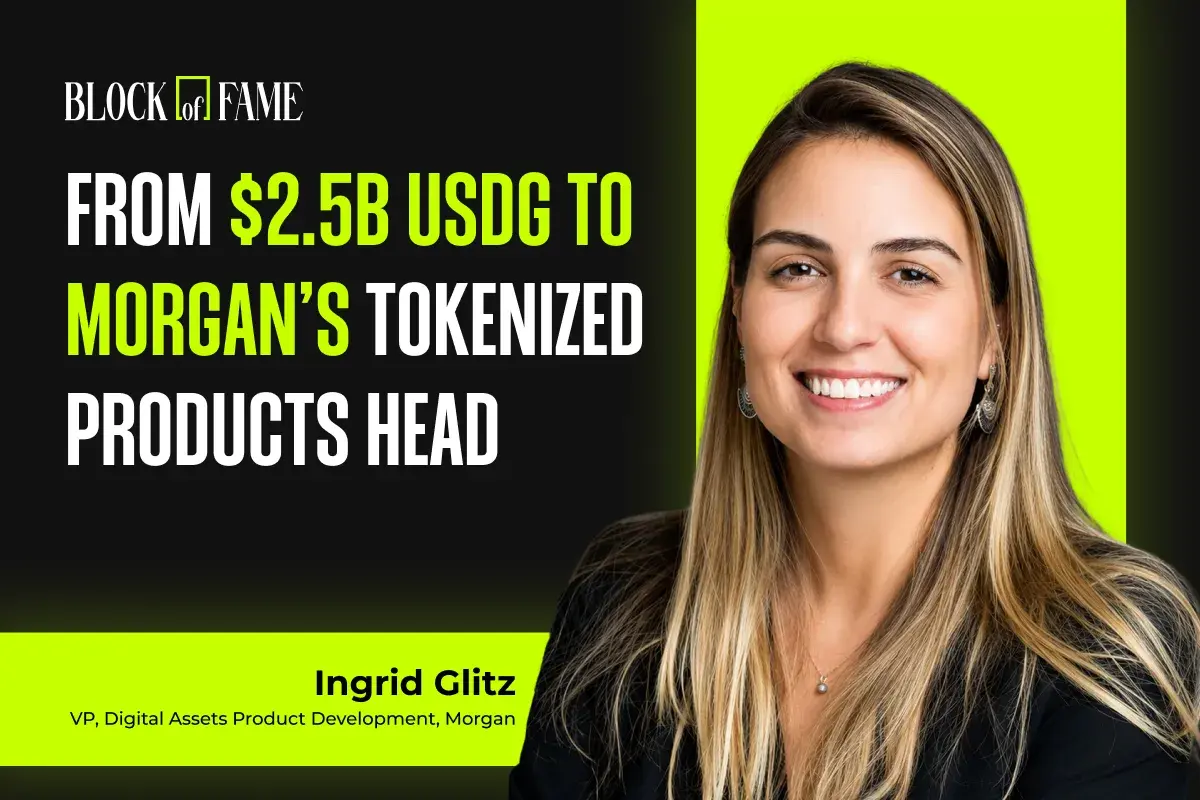 Who Is JPMorgan's New Tokenization Executive, Ingrid Glitz?