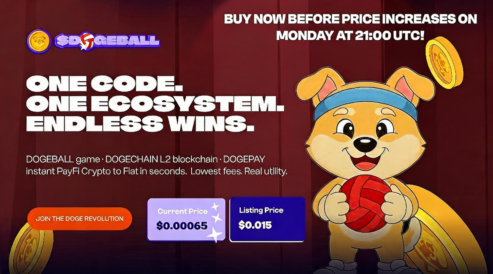 One code One Ecosystem Endless wins