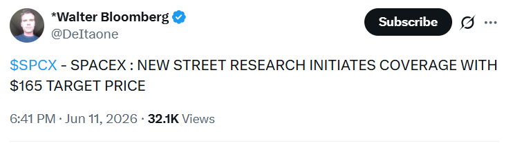 SpaceX Stock Coverage Ahead of IPO