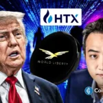 Justin sun HTX WLFI USD1 Trump