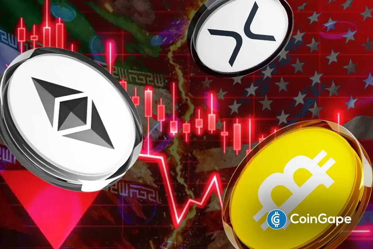 Crypto Market Crash: BTC, ETH, XRP Liquidations Hit $293M As US Bombs Iran