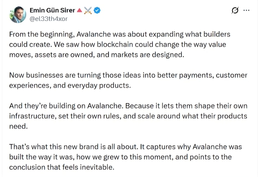 Ava Labs President on Rebrand