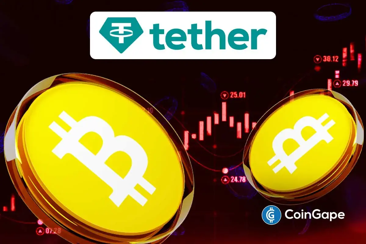 Just-In: Tether Triggers Bitcoin Selloff Concerns With $14M BTC Transfer To Exchange