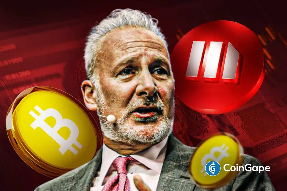 Breaking: MSTR Stock Crashes Below $100, Peter Schiff Warns Strategy Will Sell Bitcoin