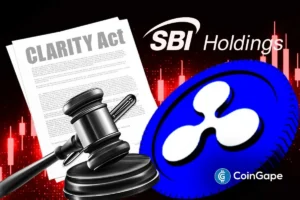 Ripple Ally SBI Holdings Chair Bullish On CLARITY Act Despite Crypto Bloodbath