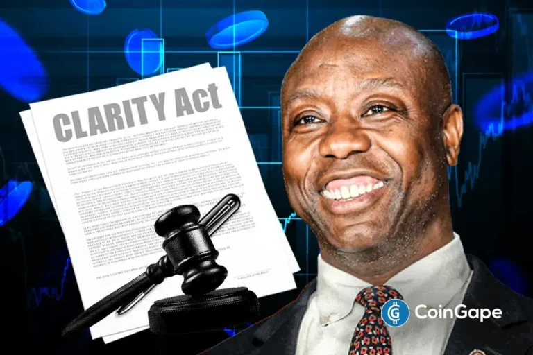 Sen. Tim Scott Says First CLARITY Act Vote Still Possible as Senate Weighs August Recess Delay