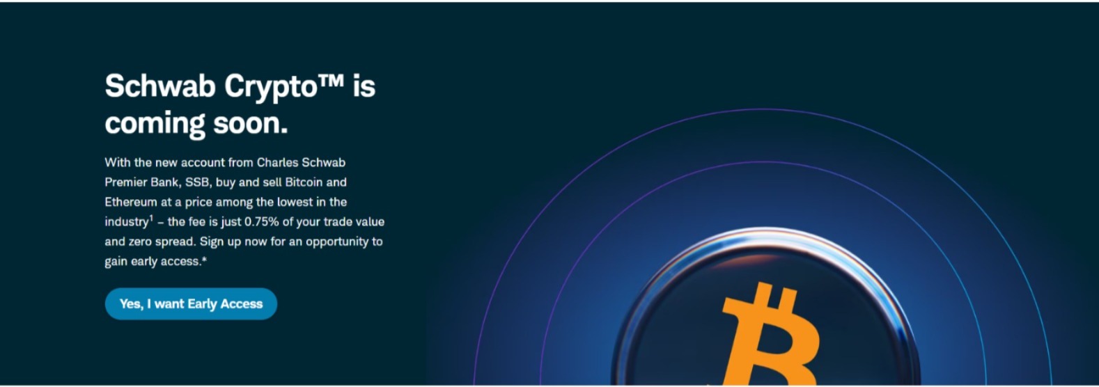 Schwab's Upcoming Crypto Trading Platform