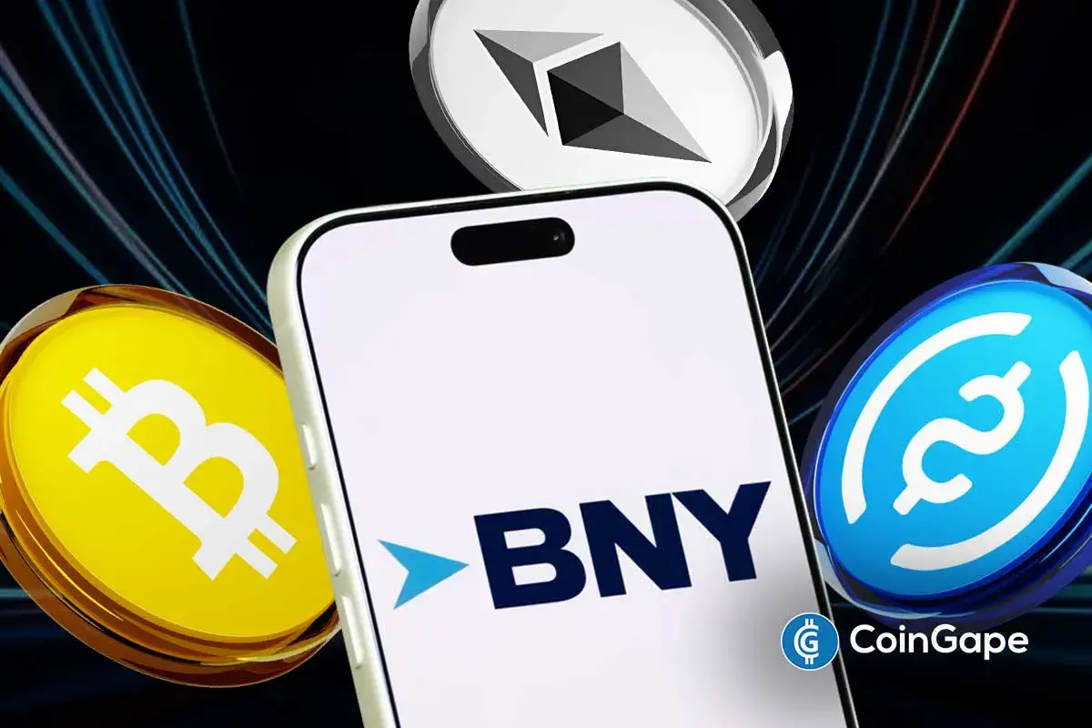 images of BNY, BTC and ETH