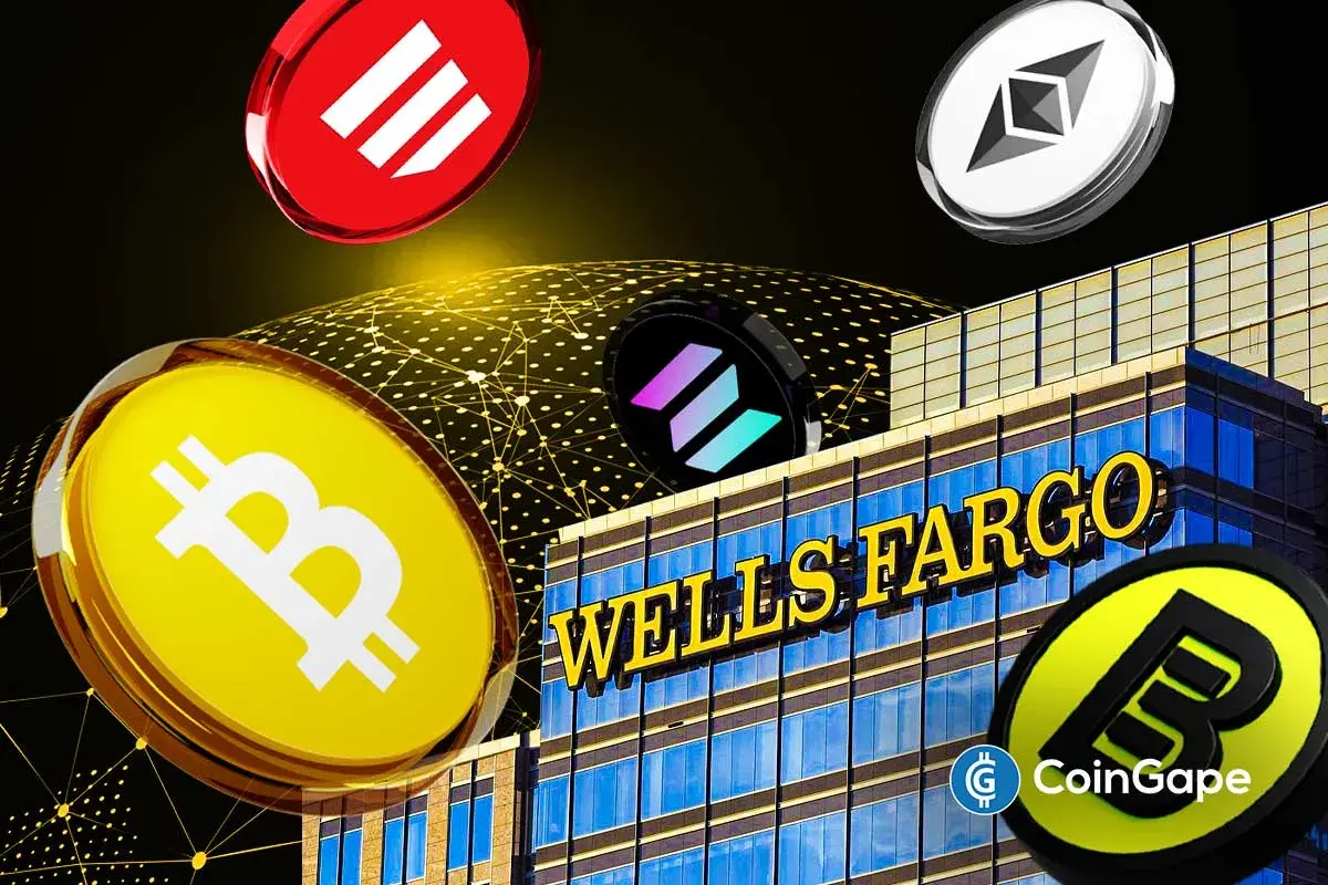 Wells Fargo Discloses Huge Crypto Holdings in Bitcoin, ETH, SOL, MSTR, BMNR