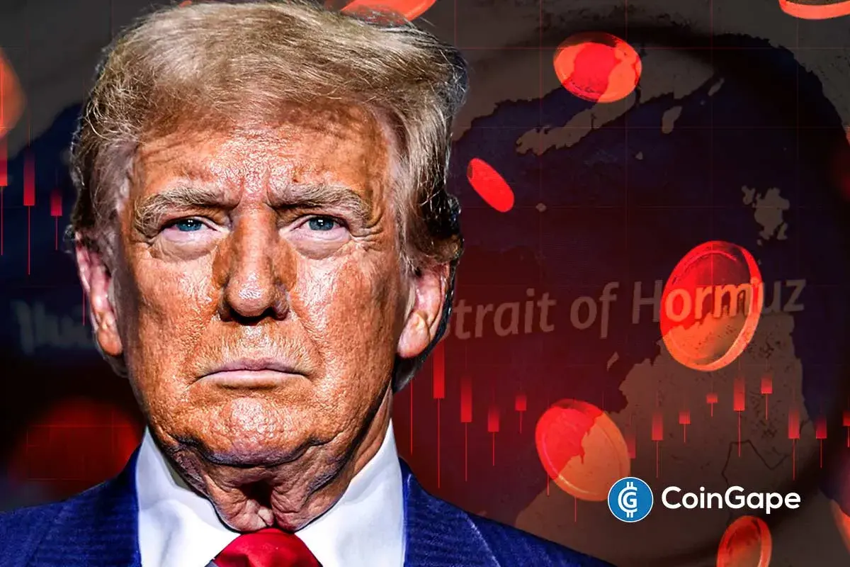 Crypto Market Crashes $20B as Trump Says US Is "Taking Over" Strait of Hormuz