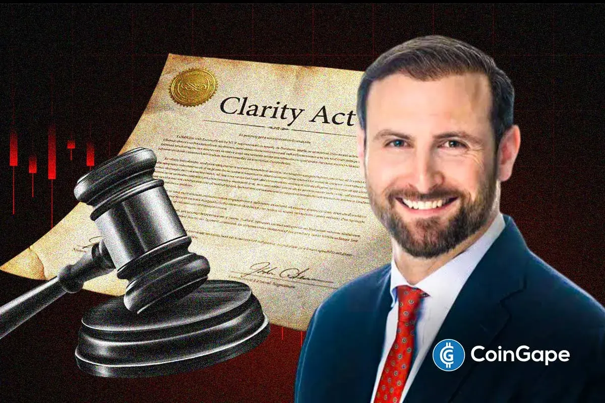 Clarity Act Odds Fall to New Low amid Patrick Witt leave and Elizabeth warren ethics rules push
