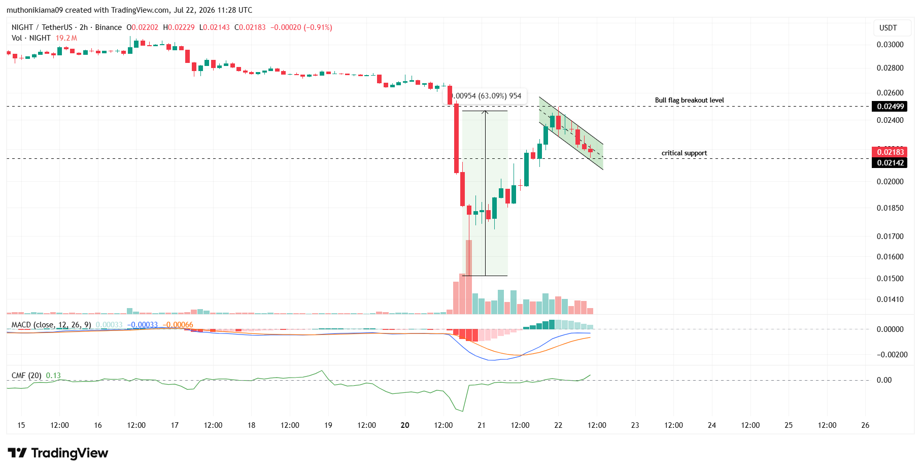 NIGHT Token Outlook After The Recent Crash