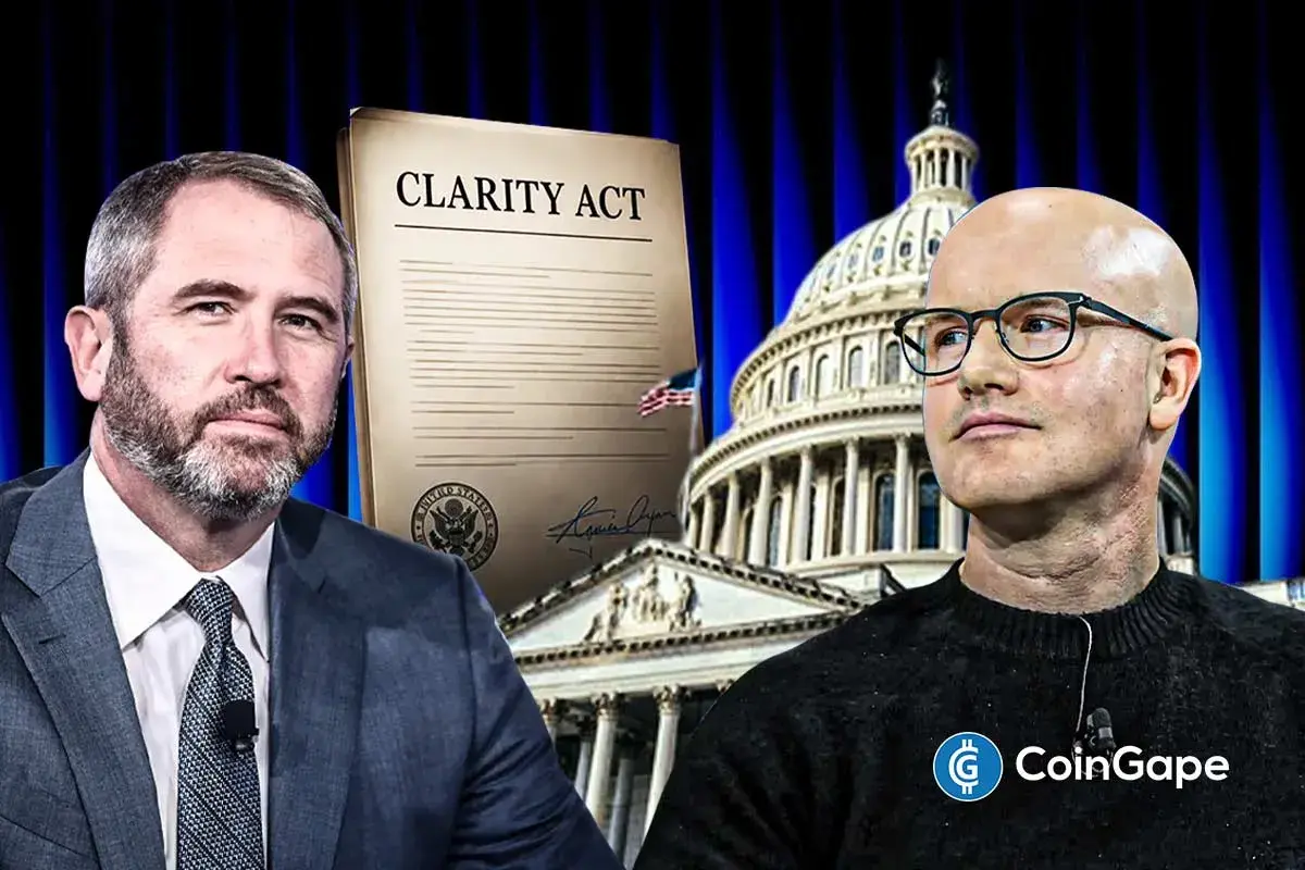Ripple & Coinbase CEOs Urge Clarity Act Passage as John Thune to Force Senate Vote Next Week
