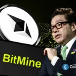 an image of Tom Lee and the Bitmine logo