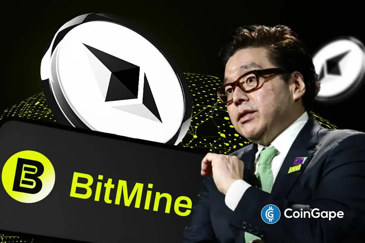 an image of Tom Lee and the Bitmine logo