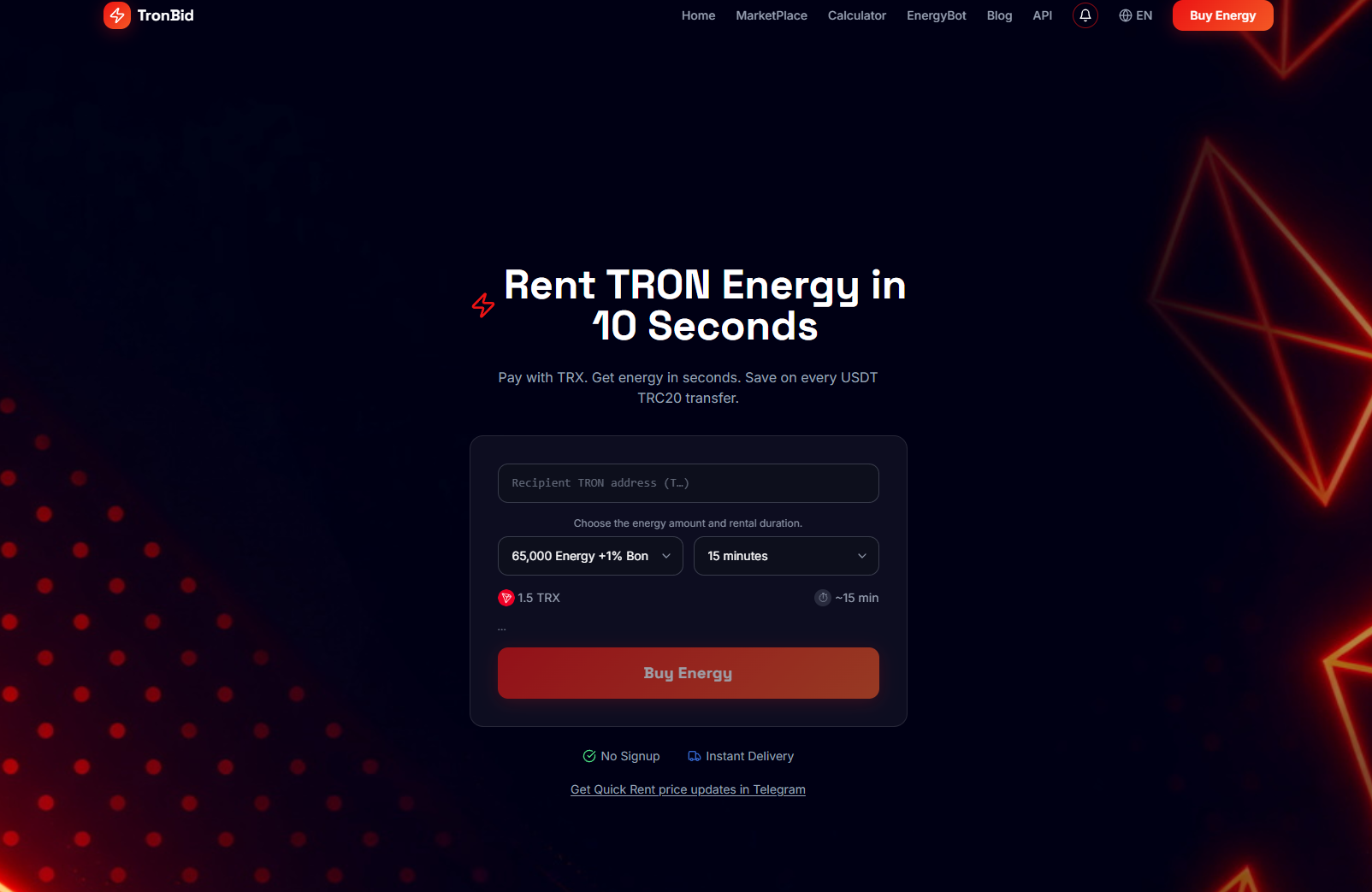 Tronbid