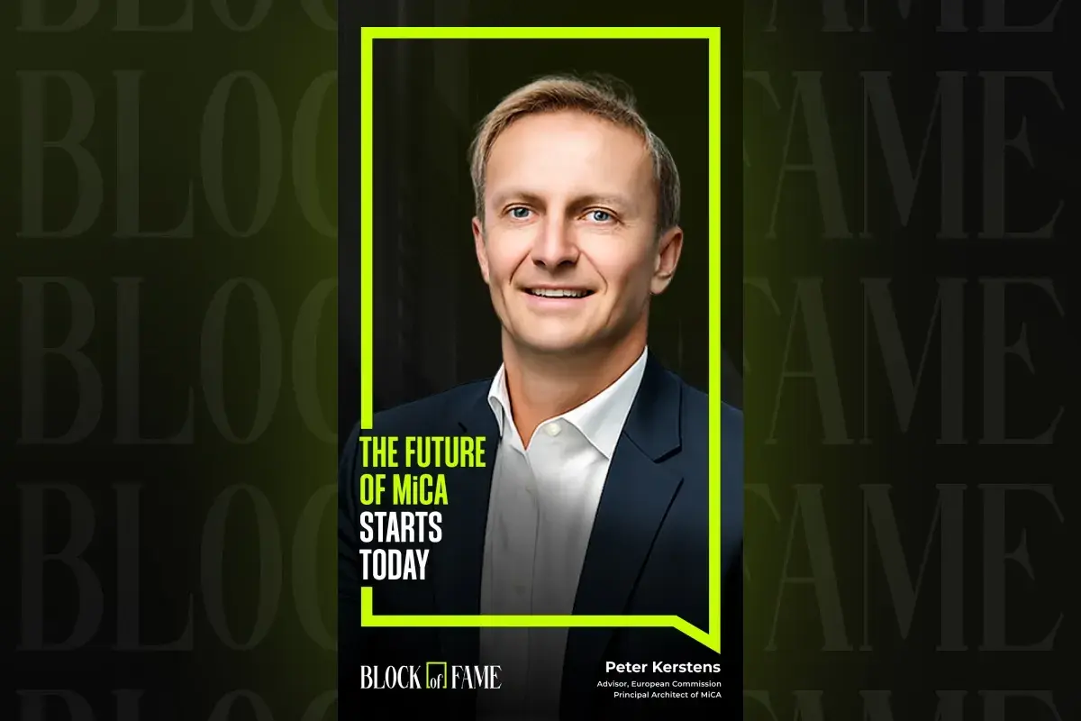 What's Next After MiCA? European Commission Adviser Peter Kerstens Explains