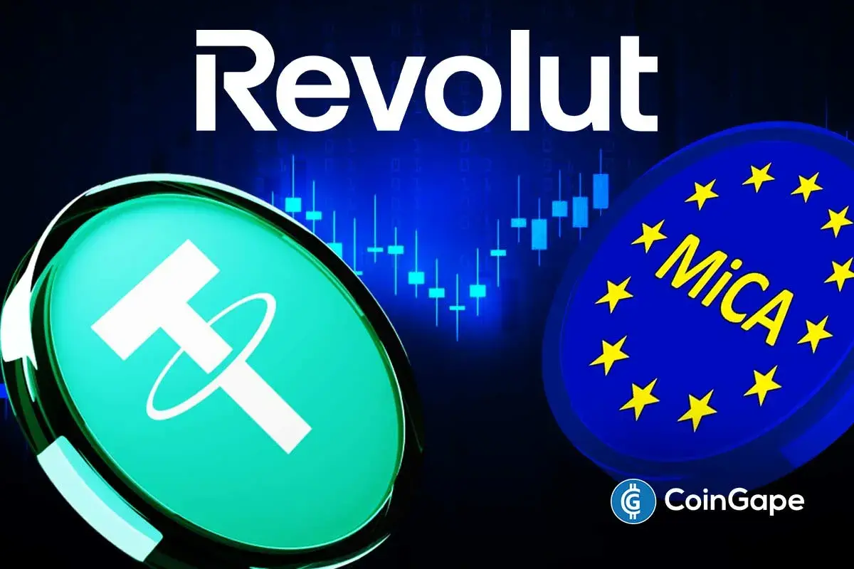 Europe's Fintech Giant Revolut To Delist Tether USDT After MiCA License Fallout