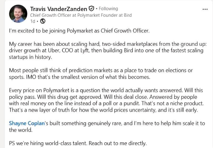 Polymarket New CGO