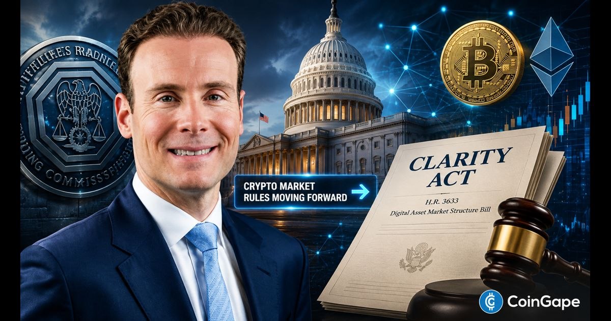 CFTC Chair Says Crypto Rules Will Advance Regardless of CLARITY Act