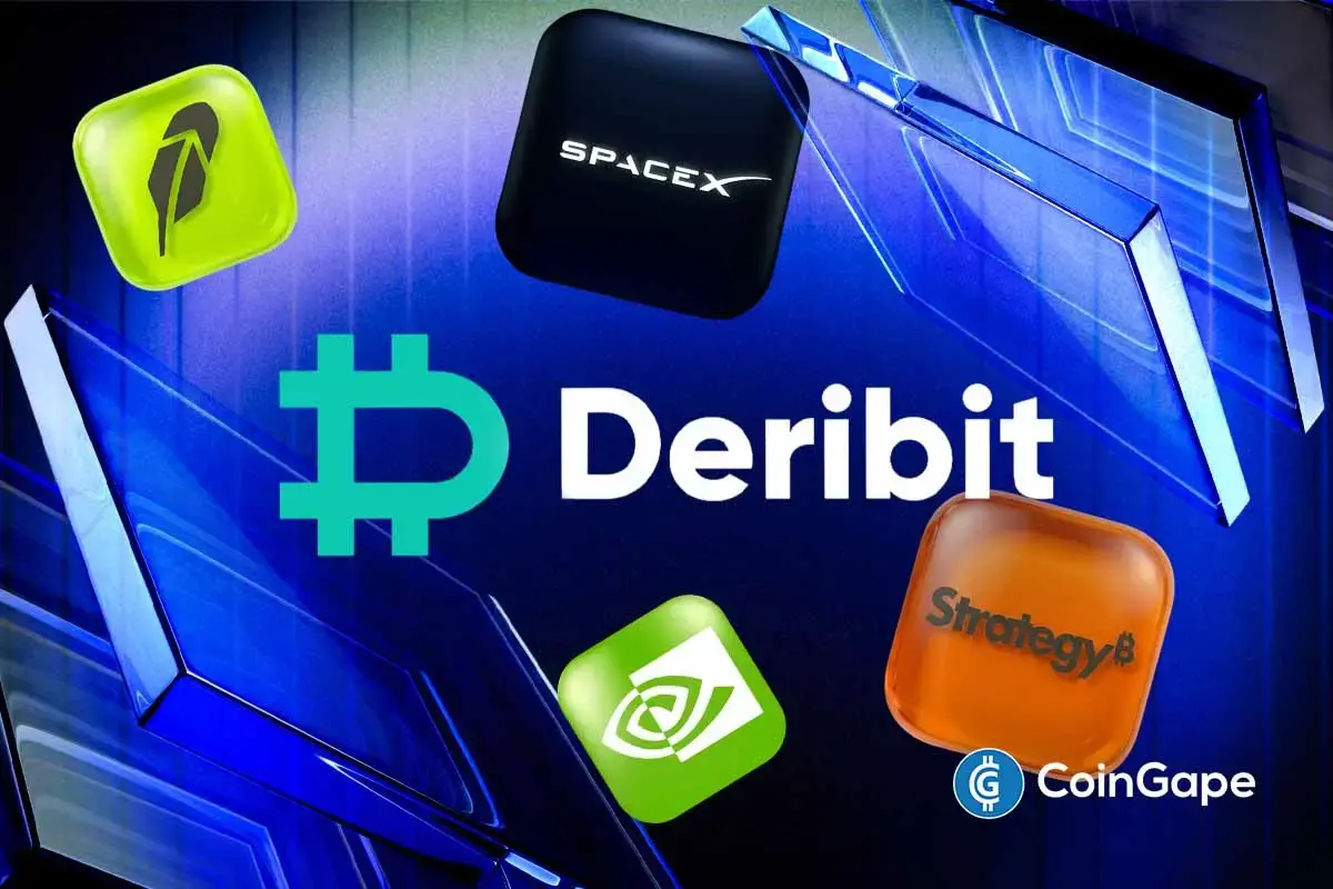 Coinbase's Deribit Exchange to Begin Offering Stock Perps in August SPCX MSTR