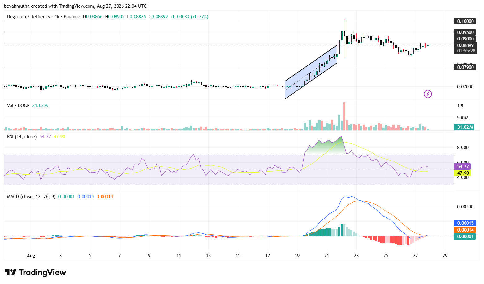 Dogecoin Price Prediction as Bitcoin Surges Above $ 80k- Is $0.10 Next For DOGE?.