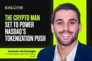 Jackson McGonagle – Meet the Crypto Man Set to Power Nasdaq’s Tokenization Push