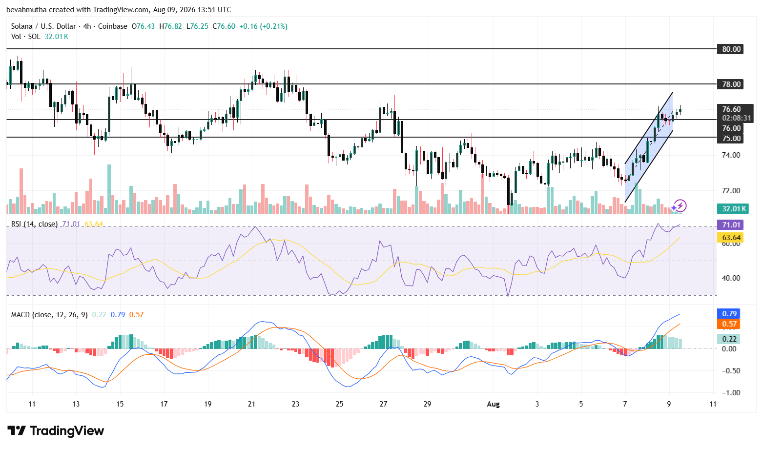 Solana Price Outlook This Weekend: Can SOL Hold Its Key Support Level?