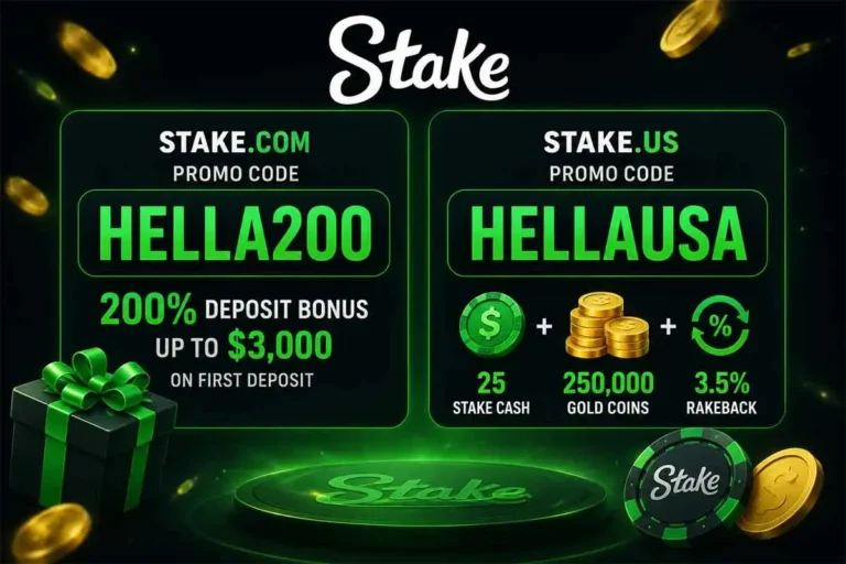 Stake.us & Stake.com Promo Code for 2026: Claim Exclusive Welcome Rewards