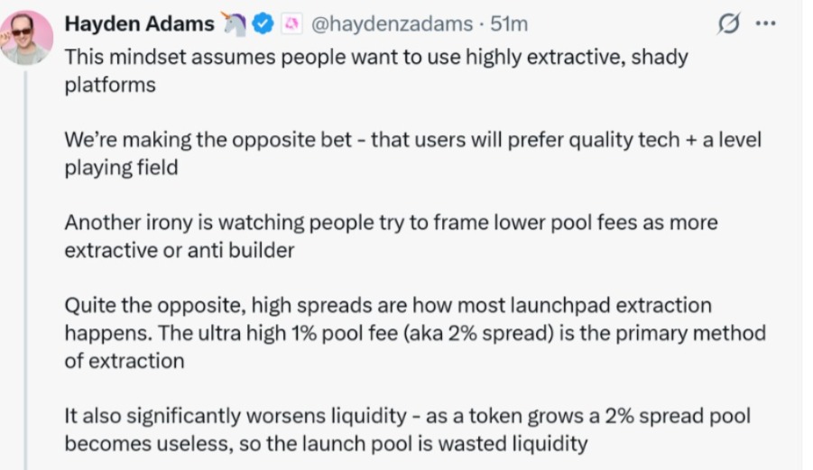 Uniswap Founder Haydden Adams on Pools launch