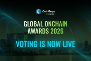 Global Onchain Awards 2026 Voting Live Now, Nominees Vie for Industry Honours