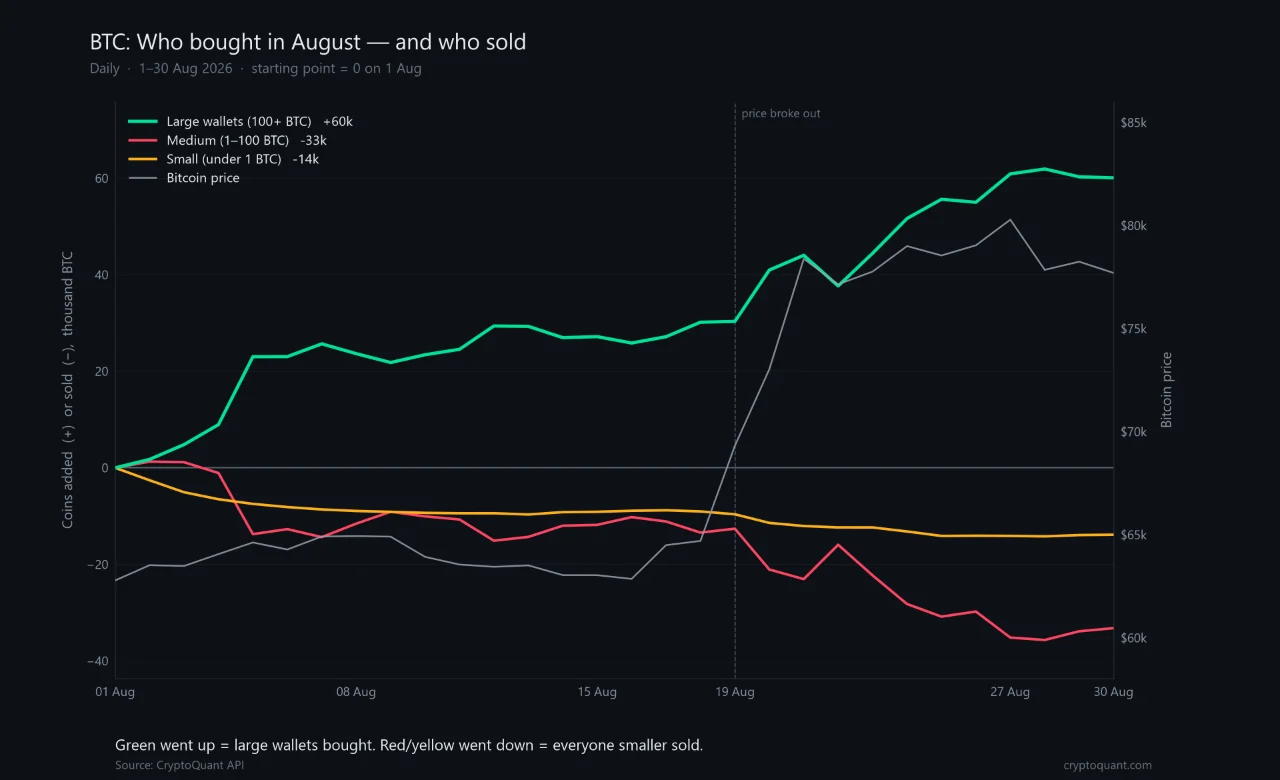 Bitcoin Price Outlook as Whales Accumulate