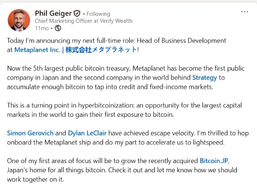 Source: Linkedin