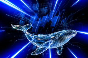 Whale and light spark