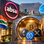 an image of absa BTC ETH XRP STABLECOIN LOGO