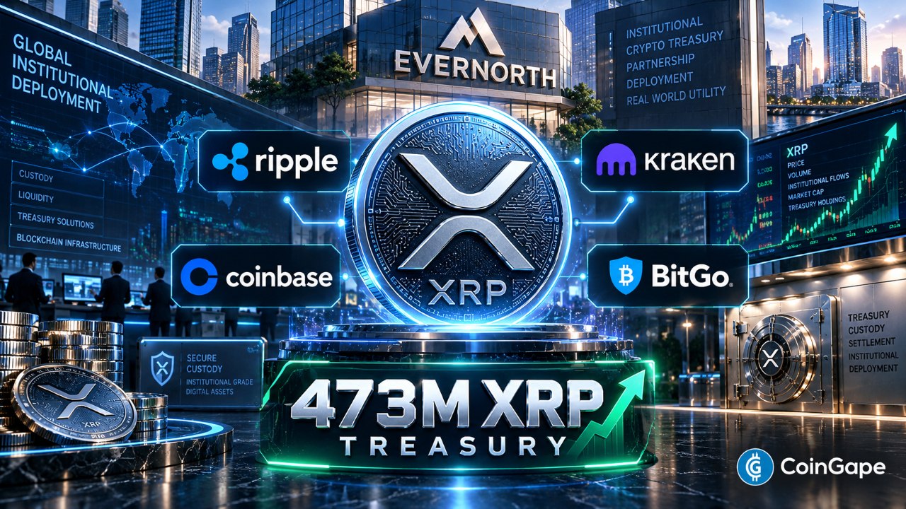 AN IMAGE OF Evernorth Ripple, Kraken, Coinbase and BitGo