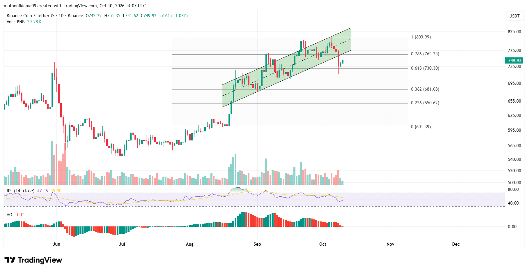 BNB Price Outlook as Momentum Shifts