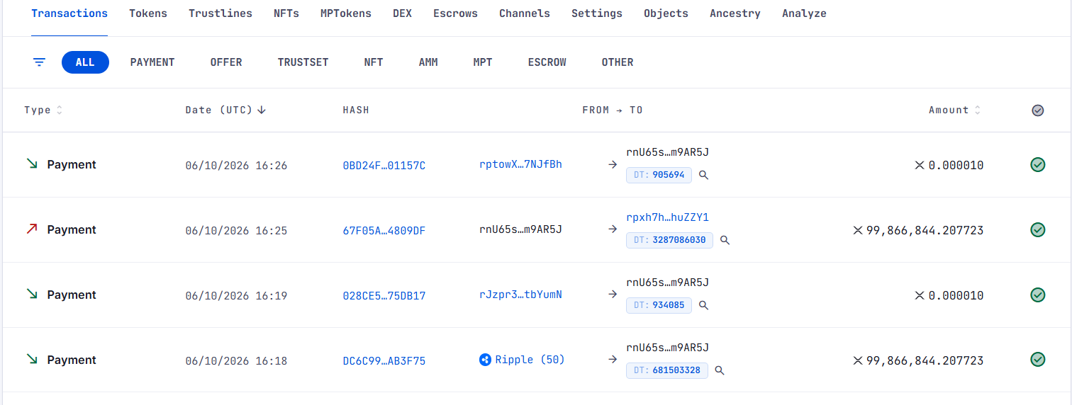 Ripple Subwallet Transfer to Binance